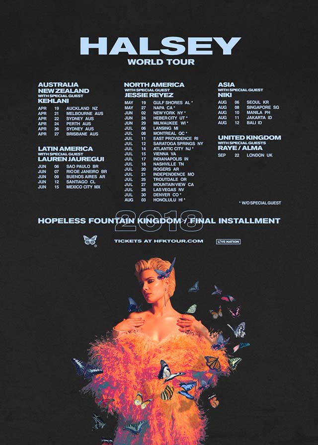 Halsey Concert In Manila on August 2018