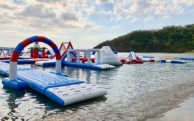 Mb Coves Inflatable Island Opens In Nasugbu Batangas