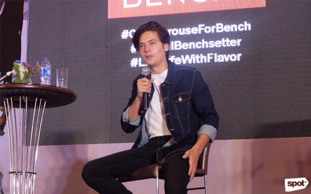 Photos of Cole Sprouse Press Conference in Manila