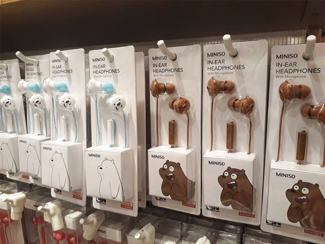  We  Bare  Bears  Items Are Now Available at Miniso 