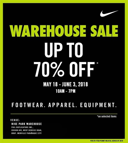 Nike hot sale sale 2018