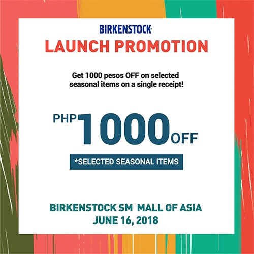 Birkenstock SM Mall of Asia Store 