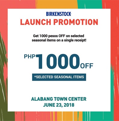 Birkenstock Alabang Town Center Launch 
