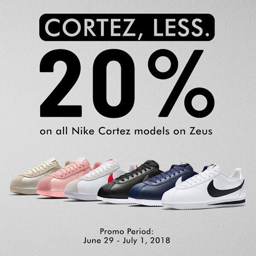 Flor de la ciudad difícil mediodía Zeus.ph Nike Cortez Sale: June 29 to July 1