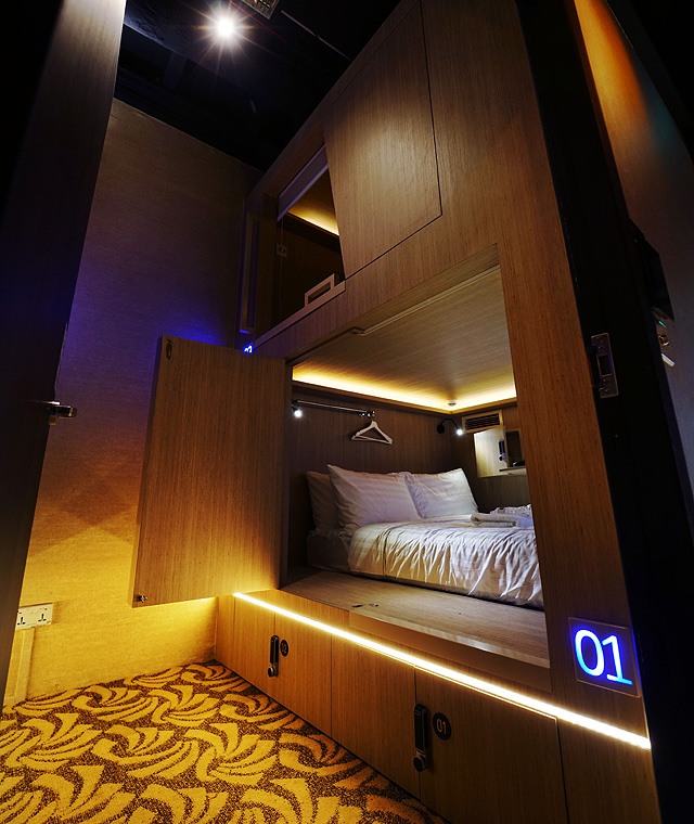 CUBE Boutique Capsule Hotel opens new branch in Singapore