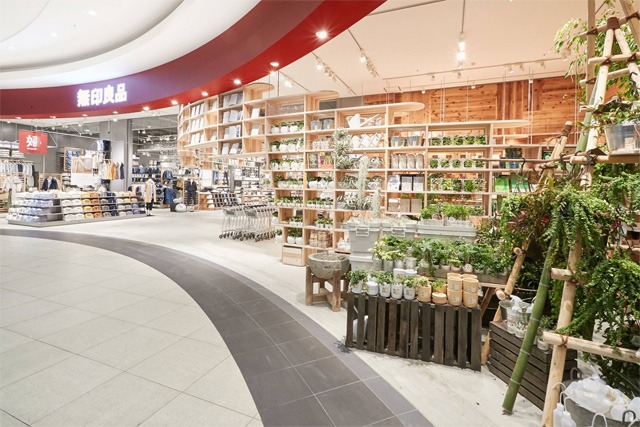 MUJI opened its world largest store in Osaka, with a focus on fresh food –  SANKOO