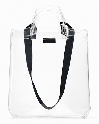 see through bag zara