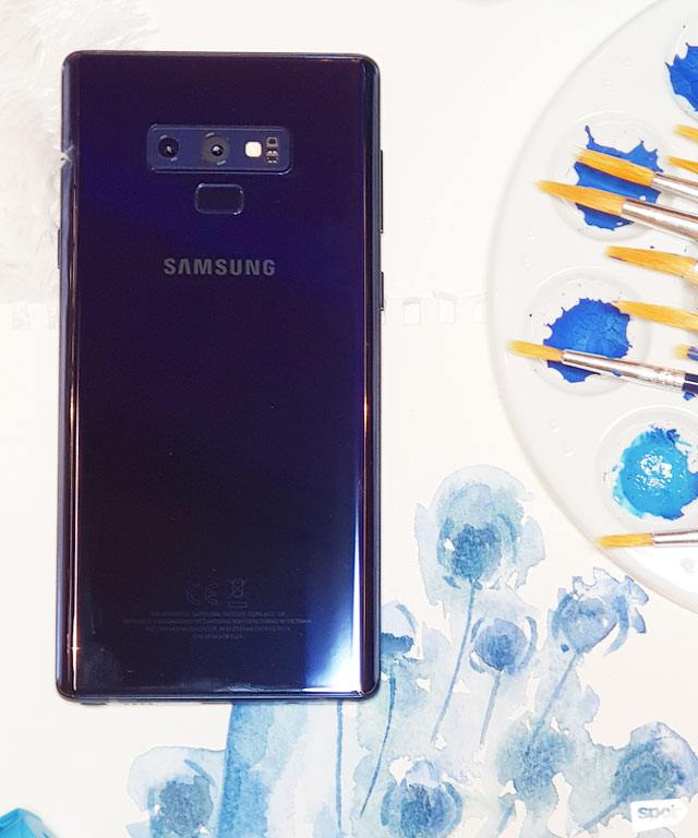 samsung galaxy note 9 blue colour