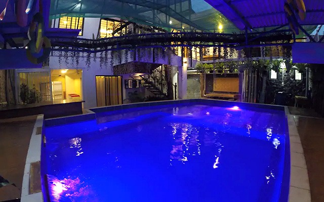 airbnb heated indoor pool