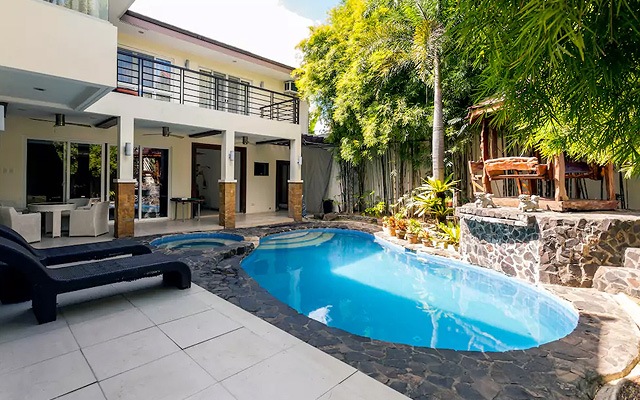 airbnb heated indoor pool