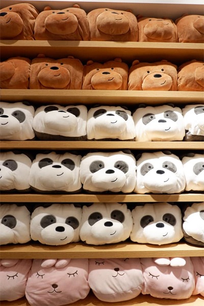 Miniso We Bare Bears SM Aura Grand Opening