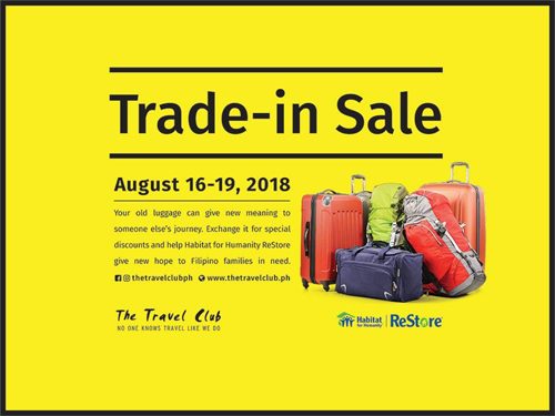 trade in old luggage