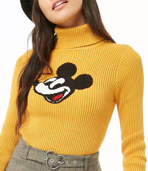 mickey mouse crop top forever 21
