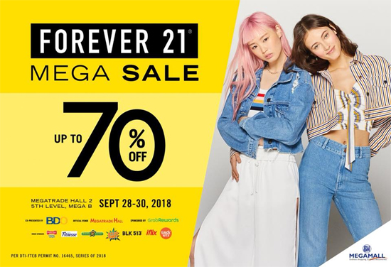 Forever 21 Mega Sale at SM Megamall