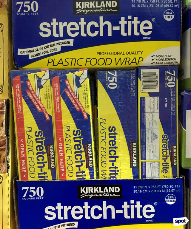 Kirkland Signature Stretch-Tite Plastic Food Wrap, 11 7/8 in x 758