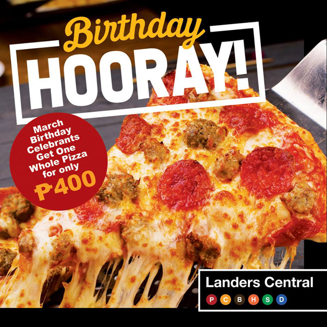 Landers Has a Birthday Freebie for the Month of March