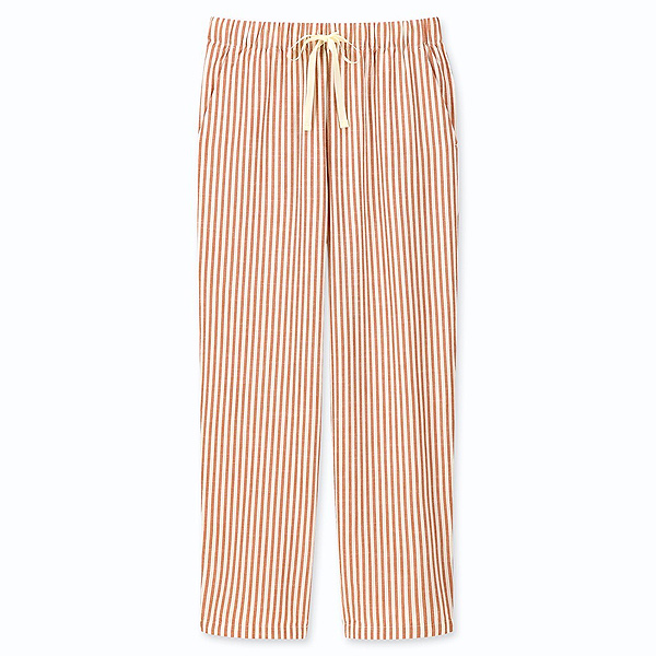 Cotton Relax Ankle Pants (Stripe)