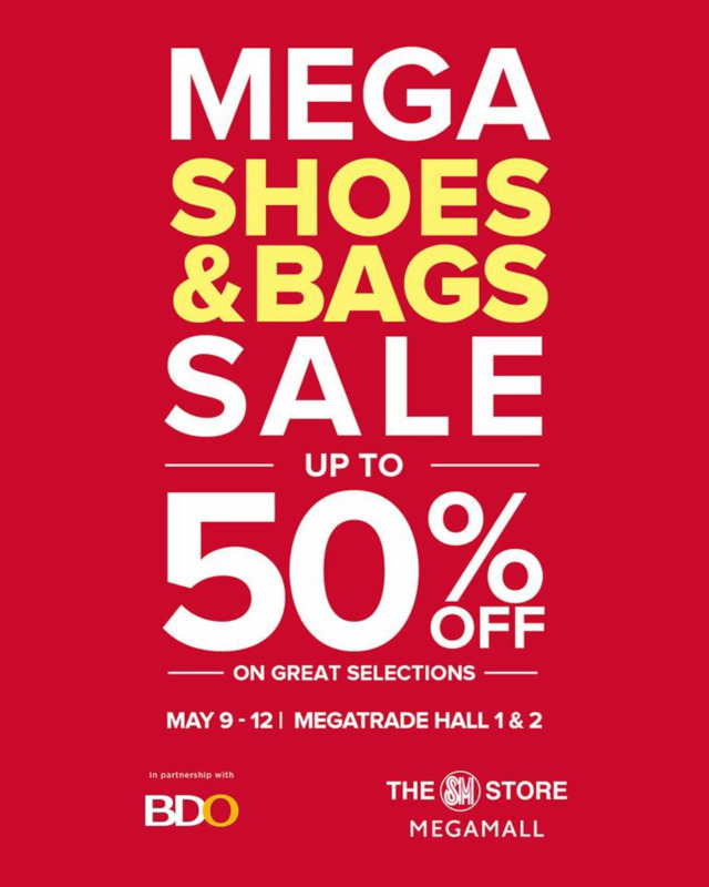 Mega Shoes and Bags Sale May 2019