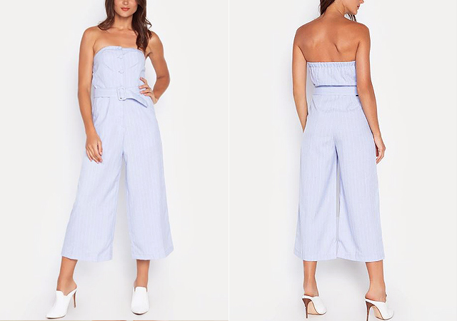 Plain and cheap prints jumpsuit