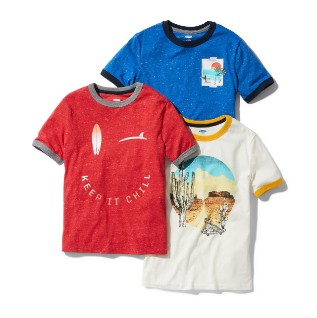 Score Buy-One-Get-One Tees at Old Navy