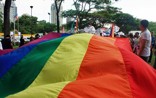 pride march in the Philippines in 2015 at Luneta Park