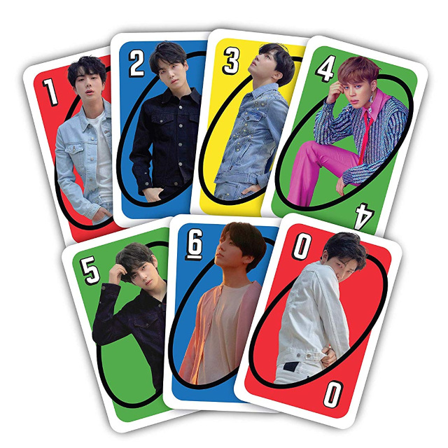 Bts Uno Cards