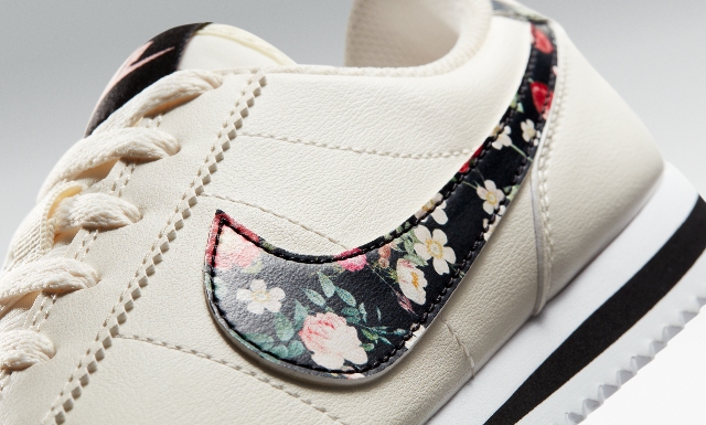 floral cortez shoes