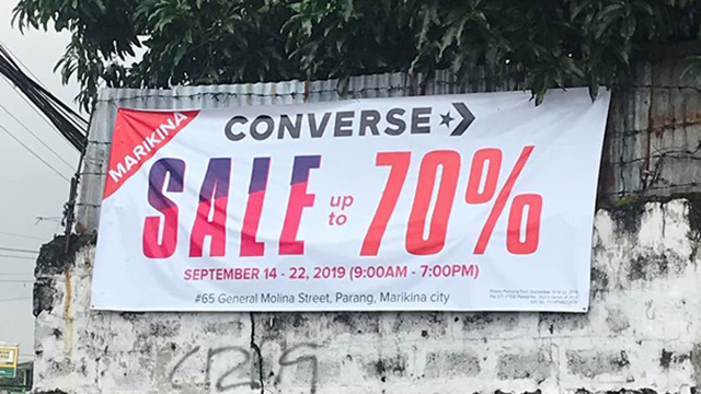 converse factory sale 2019