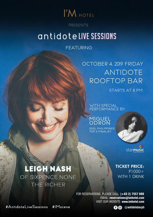 Leigh Nash of Sixpence None The Richer Is Performing in I'M Hotel