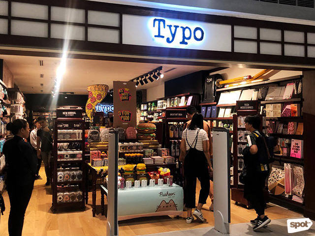 Novelty Shop Typo Is Now Open at SM Megamall