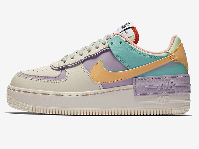 The Nike Air Force 1's New Design Features Pastel Accents