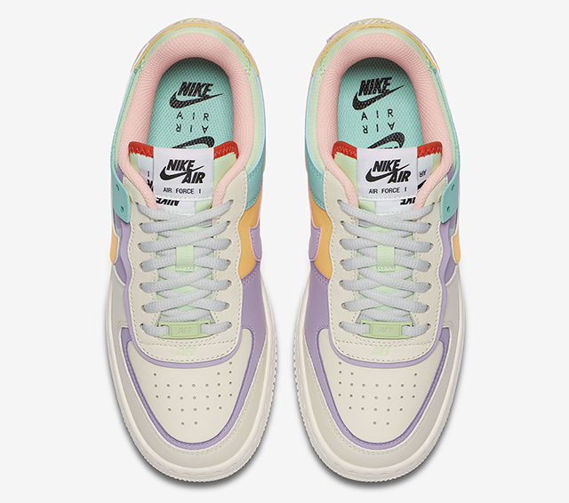 The Nike Air Force 1's New Design Features Pastel Accents