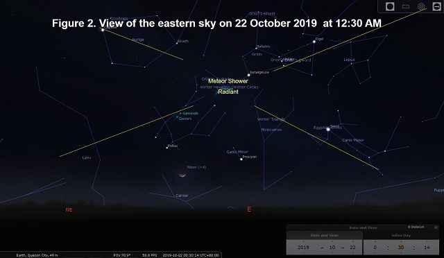 PAGASA: Orionid Shower to Bring Meteors From October 17 to 25