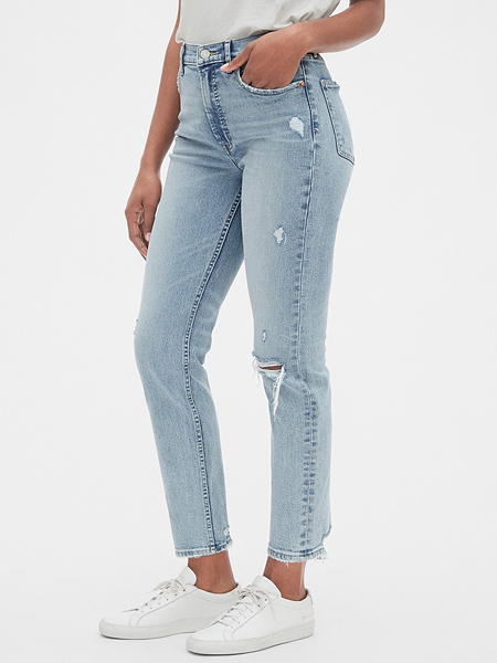 2010 fashion trend cropped jeans