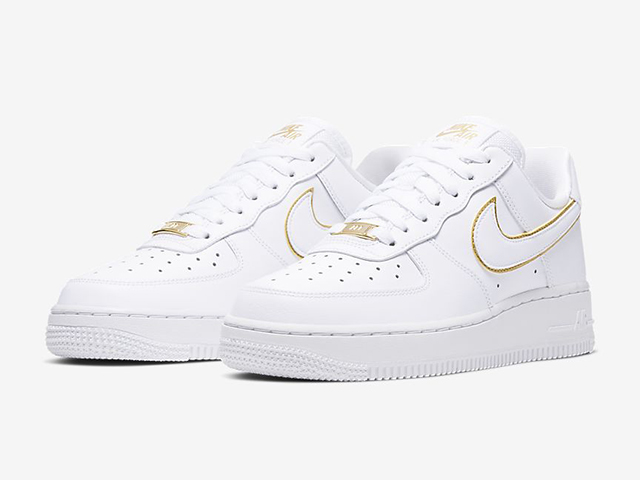 The Nike Air Force 1 Gets a New Look Featuring Gold Accents