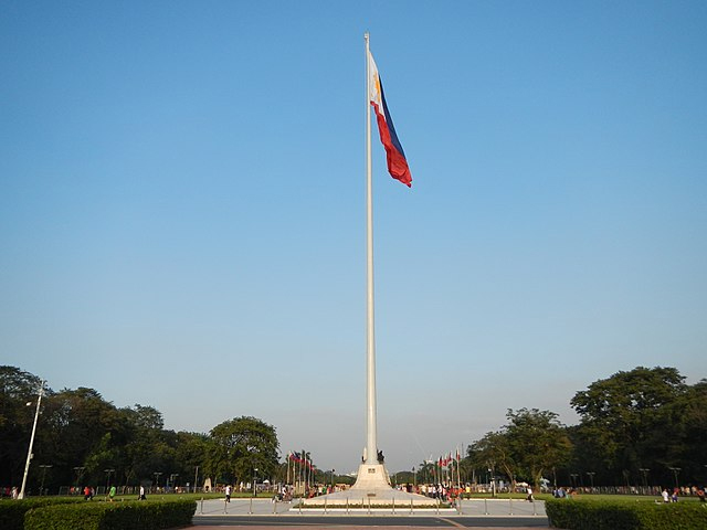 Independence flagpole deals luneta