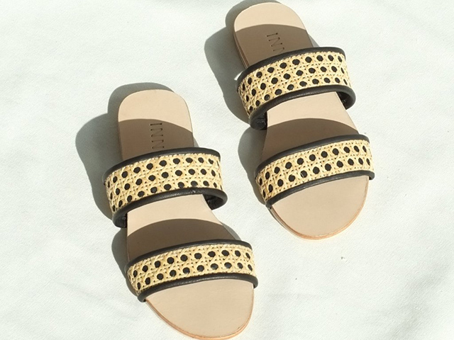 Local Brand INNÉ's Chic Sandals Resemble Antique Rattan Furniture