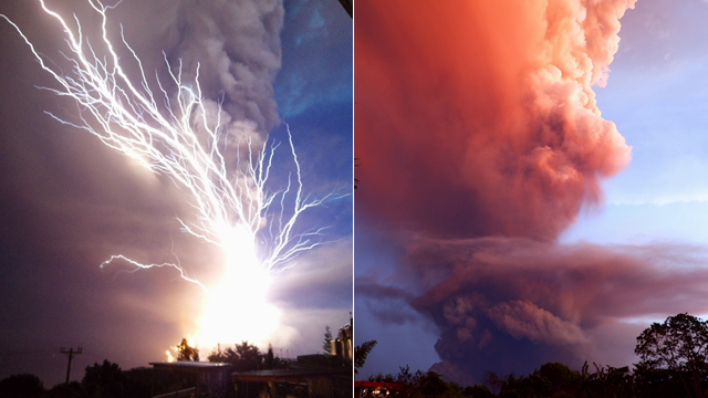 Photos of Taal Volcano Eruption