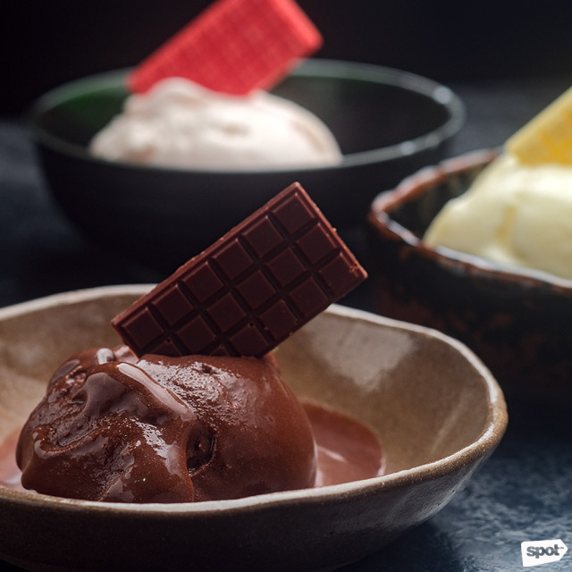 Risa Chocolates’ Single Origin Chocolate Gelato (P170)
