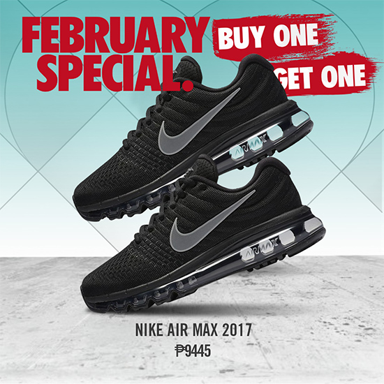 Buy-One-Take-One on All Running Sneakers at Nike Factory Store
