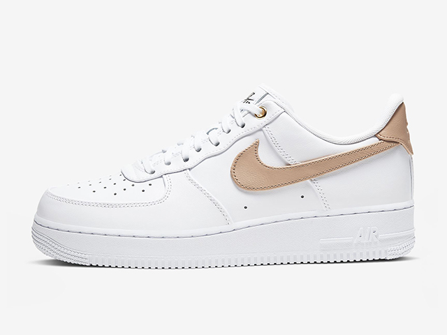 The New Nike Air Force 1 Sneaker Features Chic Nude Accents