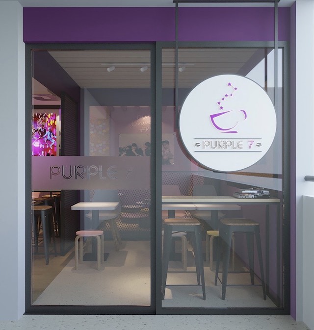 Purple 7 Cafe Is an Upcoming BTS-Themed Cafe in Quezon City