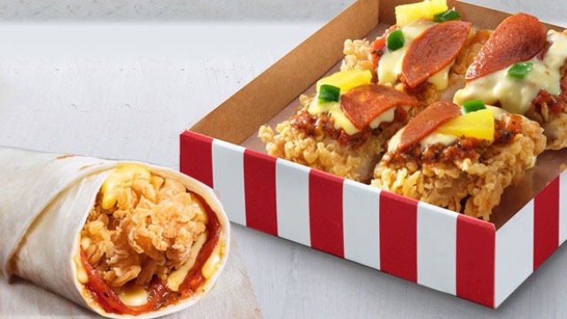 KFC Brings Back Chizza and Pizza Twister