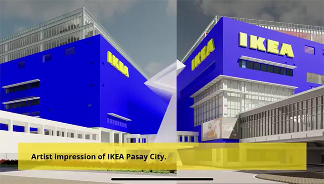 Artist impression of IKEA Pasay City