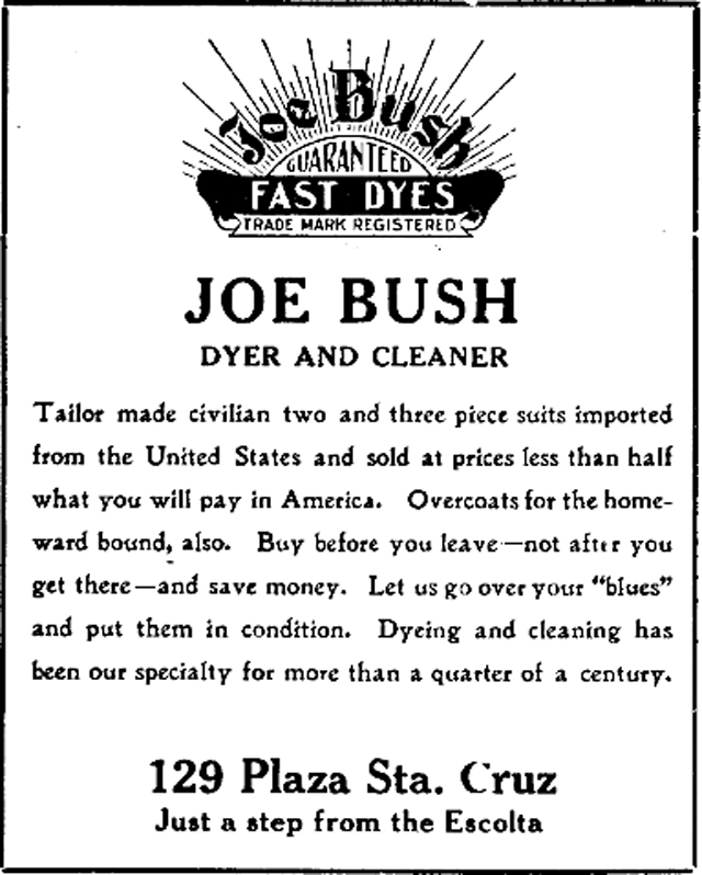 old joe bush dead