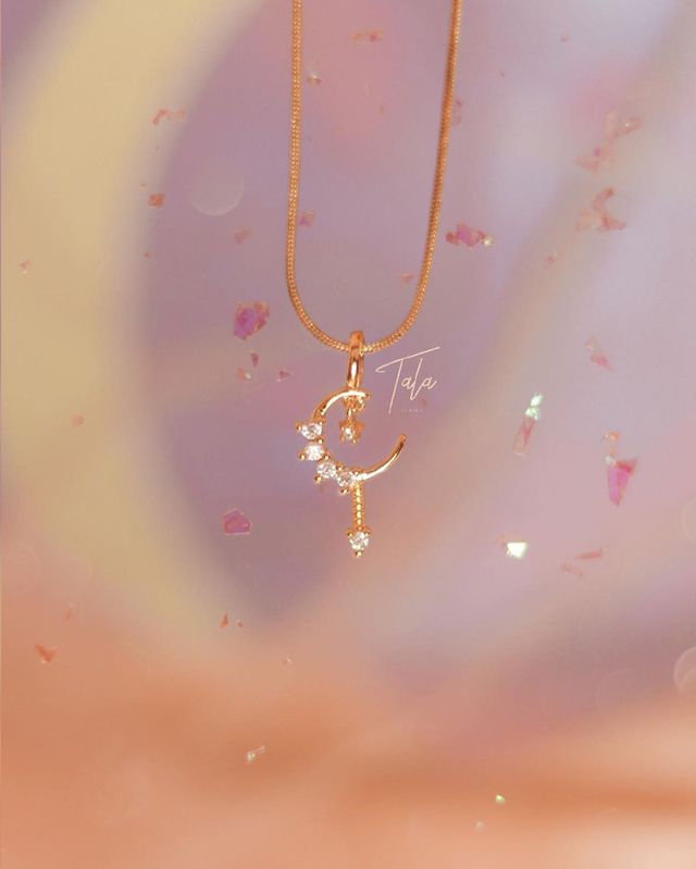 tala by kyla necklace moon