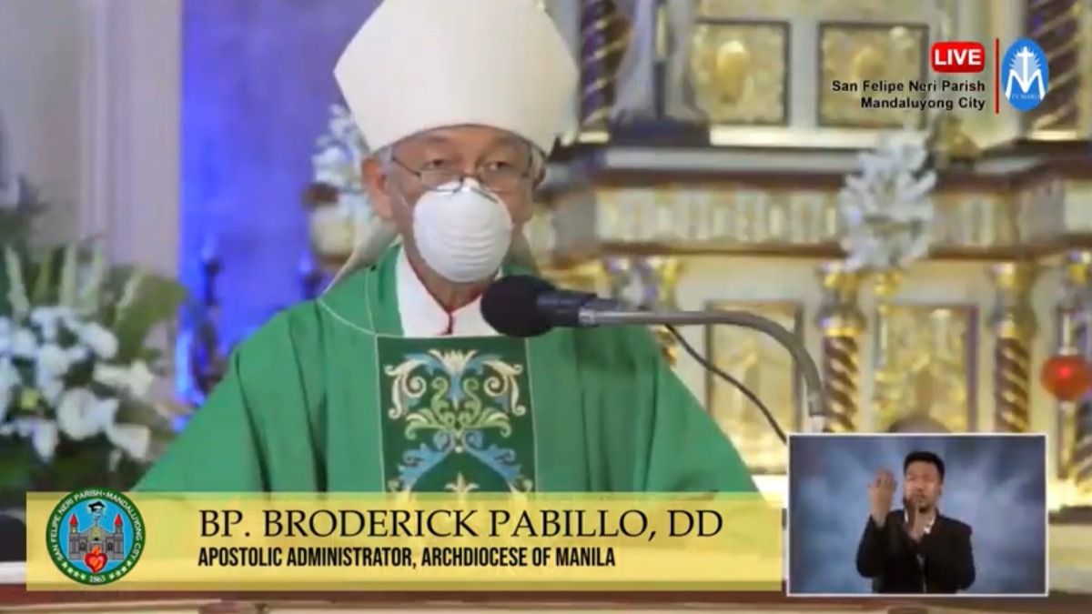 Top Bishop Pabillo Overcomes COVID With Appeal for Faithful to Be Involved