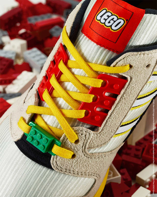 Look Adidas X Lego Sneaker Collaboration