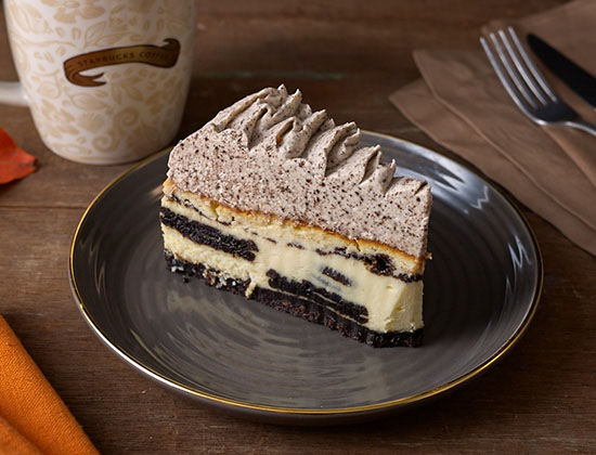 Where to Order Cookies and Cream Cheesecake by Starbucks