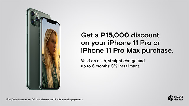 Beyond The Box Iphone 11 Pro And Pro Max Discount Promos